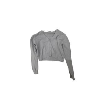 Brandy Melville baby blue button cardigan